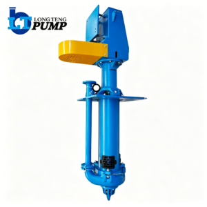 vertical sump pump for mining and industrial slurry handling