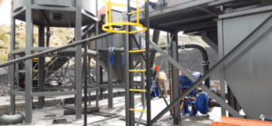 Slurry pump operating in coal washing plant for coal slurry transportation